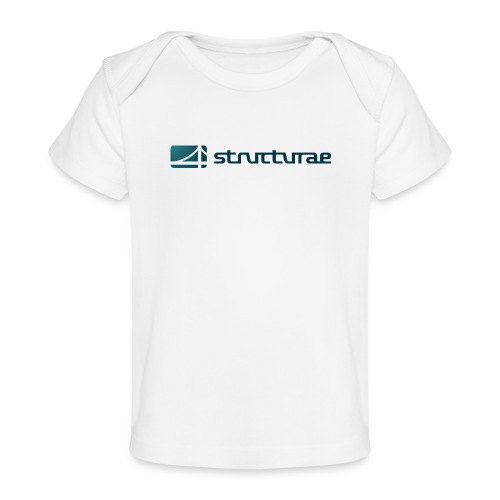 Structurae Logo (Green) - Baby Bio-T-Shirt