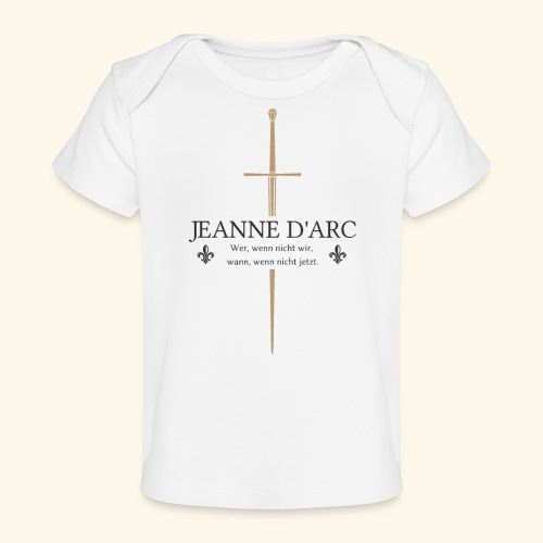 Jeanne d arc dark - Baby Bio-T-Shirt