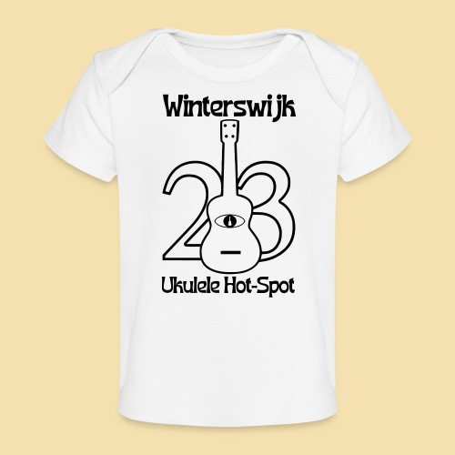 Ukulele Hotspot WInterswijk 2023 - Baby Bio-T-Shirt