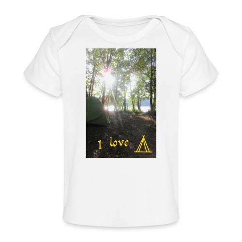 camping - Baby bio-T-shirt