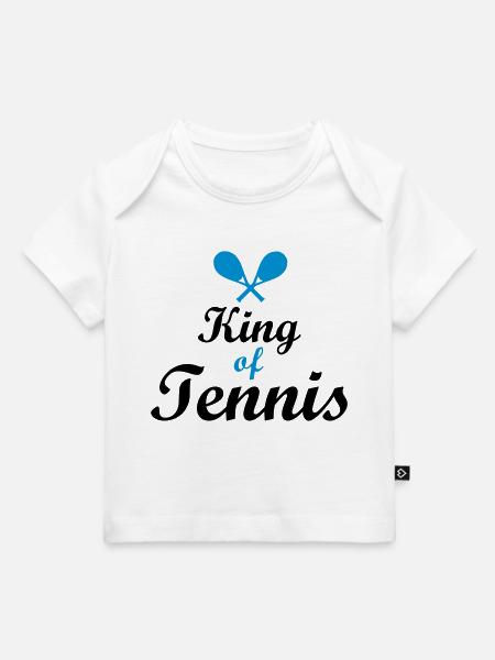 Tennis - Baby Premium Organic T-Shirt - Weiß
