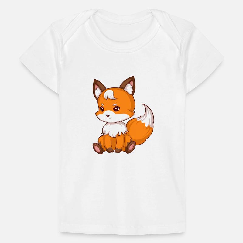 Fuchs assis douce T-shirt Premium bébé bio