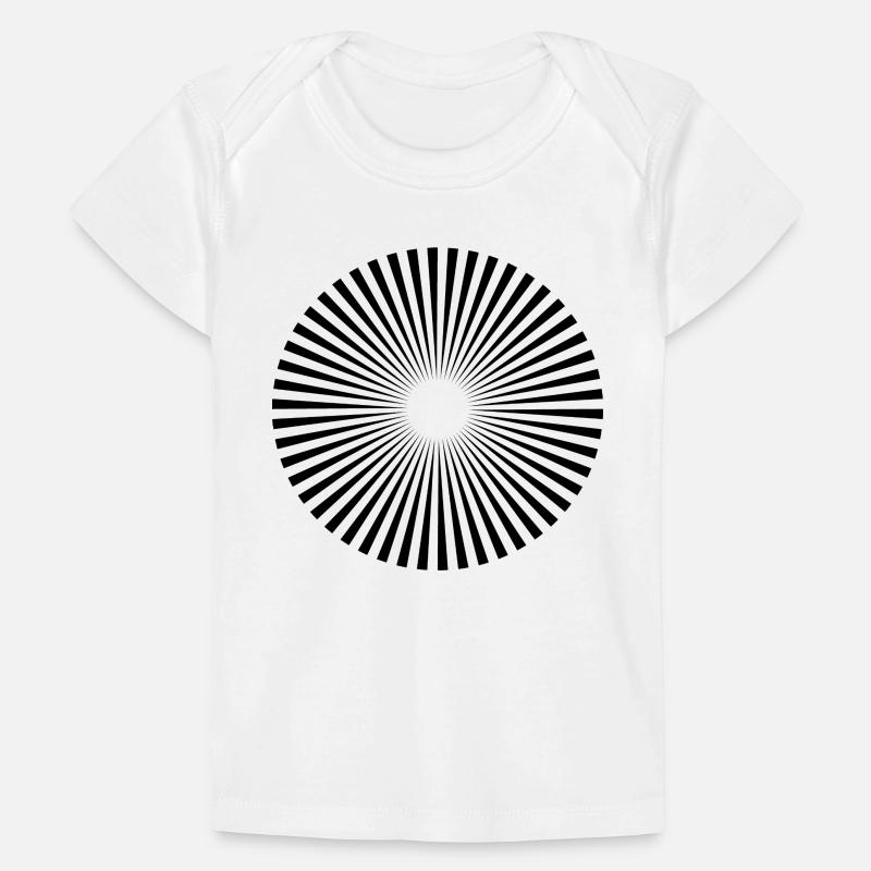 Illusion Optical Illusion Pattern Geometry Baby Premium Organic T-shirt