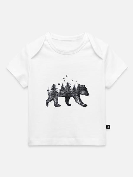 Bär - Baby Premium Organic T-Shirt - Weiß