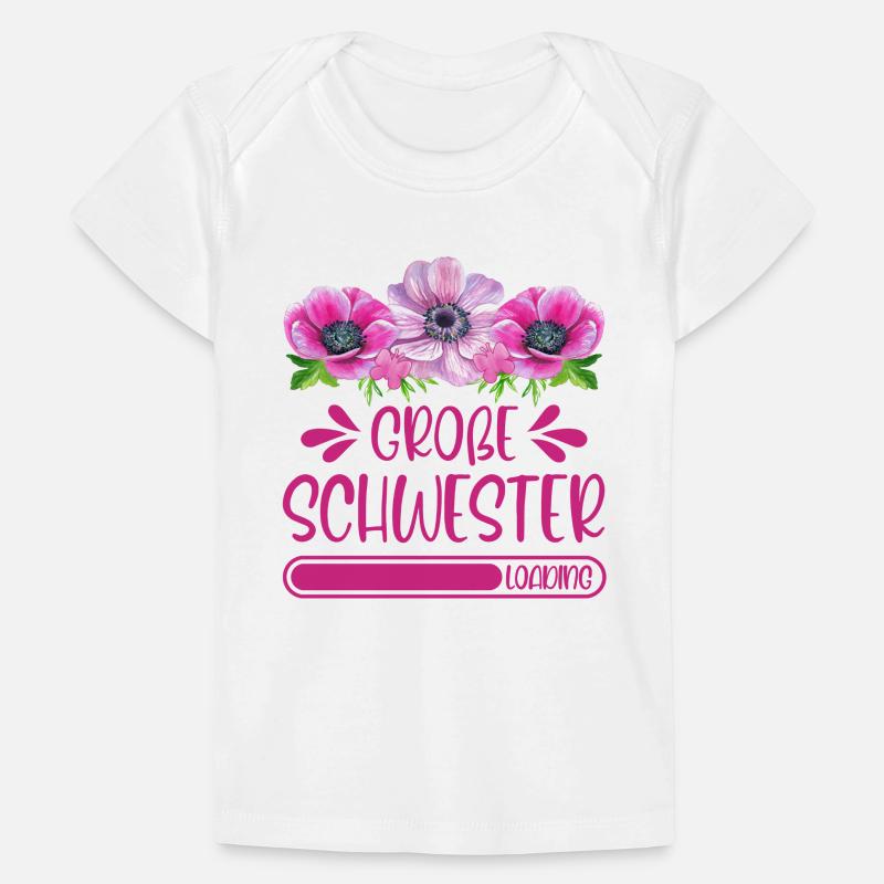 Große Schwester Loading Baby Premium Organic T-Shirt