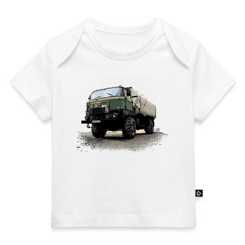 IFA | L60 | DDR | LKW - Baby Premium Organic T-Shirt - Weiß - Vorne
