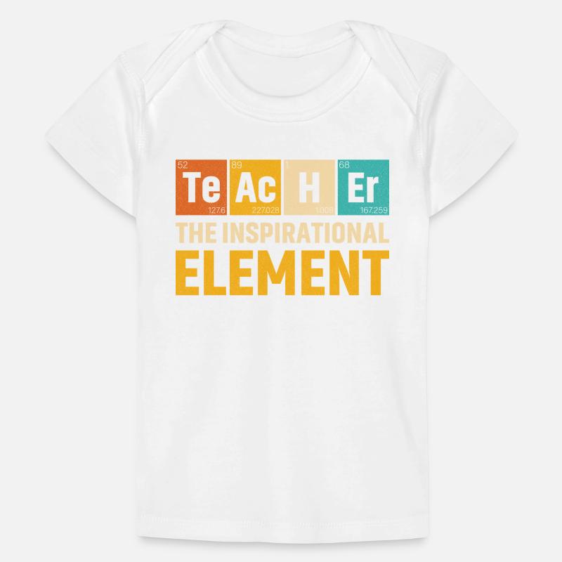 Enseignant L’élément d’inspiration Enseignant T-shirt Premium bébé bio