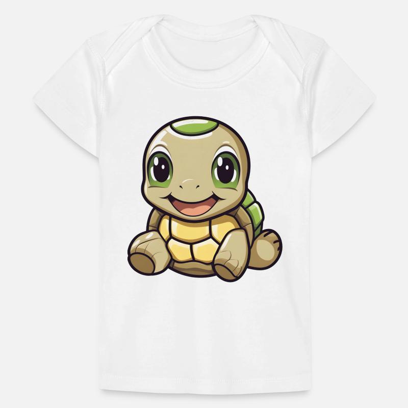 Cute Turtles Design 3 Baby Premium Organic T-shirt