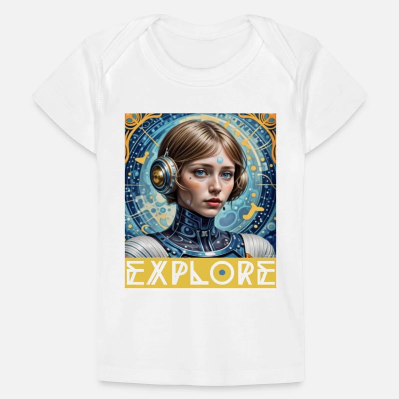 Dare to Explore Baby Premium Organic T-shirt