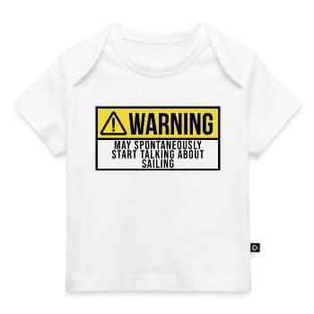 Sailing - Baby Premium Organic T-shirt - white - Front