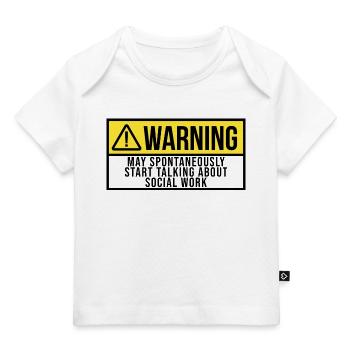 Social Work - Baby Premium Organic T-shirt - white - Front