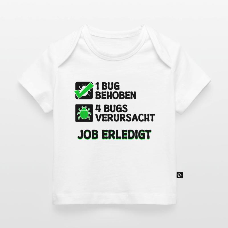 Open Source Bugfixing Bugs Developer Programmier Baby Premium Organic T-Shirt