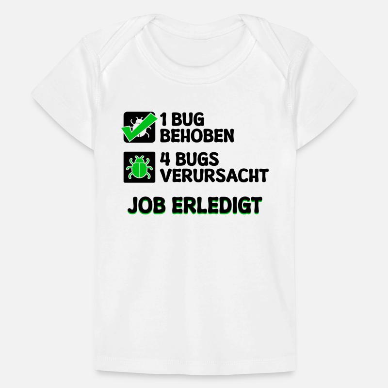 Open Source Bugfixing Bugs Developer Programmier Baby Premium Organic T-Shirt