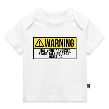Logistics - Baby Premium Organic T-shirt - white - Front