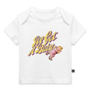 I’ve Got a Baby Vintage Look - Baby Premium Organic T-Shirt - Weiß - Vorne