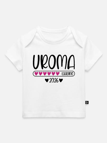 Uroma 2026 loading - Baby Premium Organic T-Shirt - Weiß