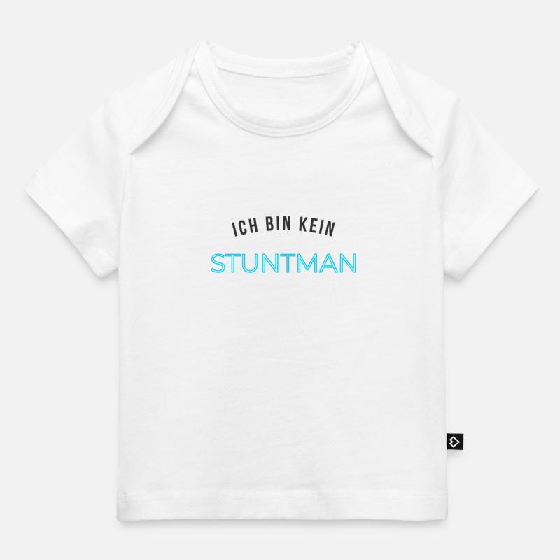Je ne suis pas un cascadeur - T-shirt Premium bébé bio - blanc