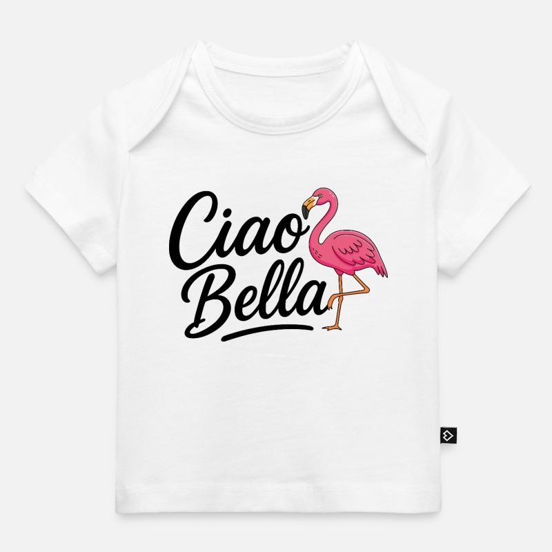 Ciao Bella - T-shirt Premium bébé bio - blanc