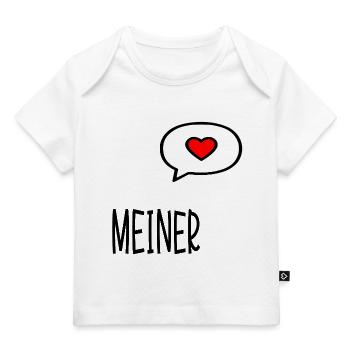 Relation de la Saint-Valentin à moi - T-shirt Premium bébé bio - blanc - Devant