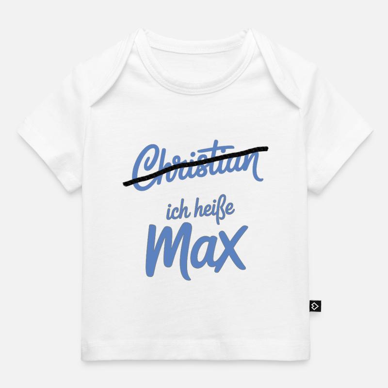 Christian Max Combo - T-shirt Premium bébé bio - blanc