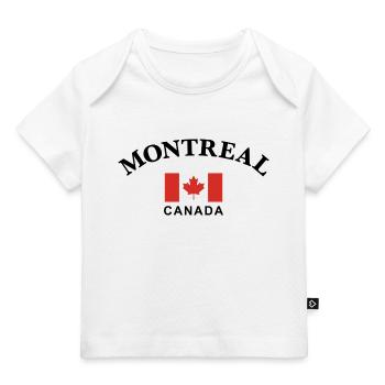 Montreal, Kanada - Baby Premium Organic T-Shirt - Weiß - Vorne