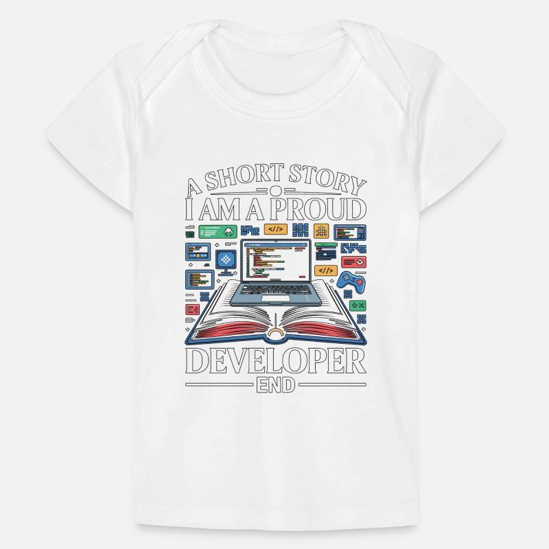 Game Developer A Short Story I Am Game Programmer Baby Premium Organic T-Shirt