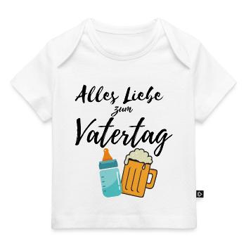 Baby Vatertag - Baby Premium Organic T-Shirt - Weiß - Vorne