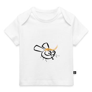 fly - Baby Premium Organic T-shirt - white - Front