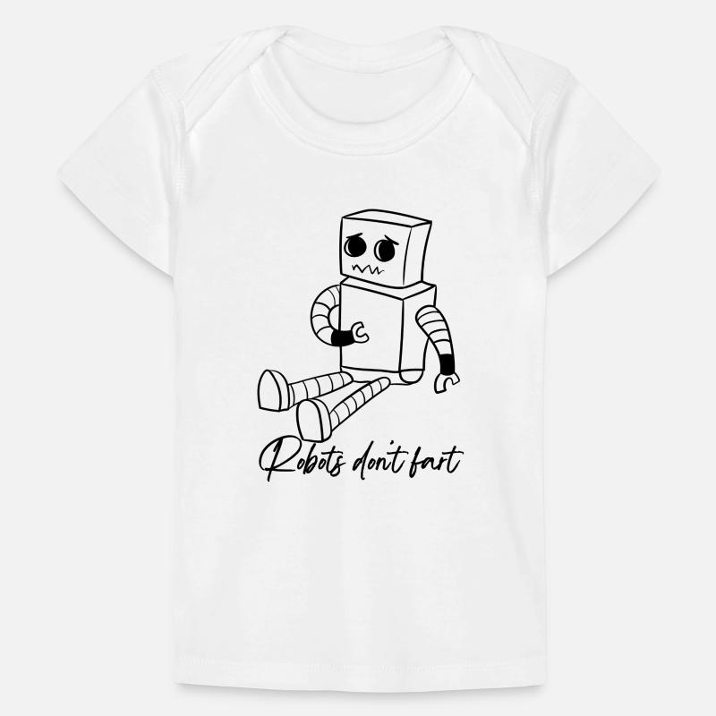 Les robots ne pètent pas | Les robots ne pètent pas T-shirt Premium bébé bio