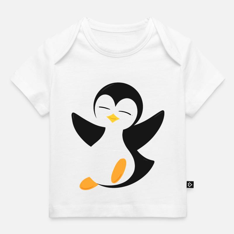 Pingouin - T-shirt Premium bébé bio - blanc