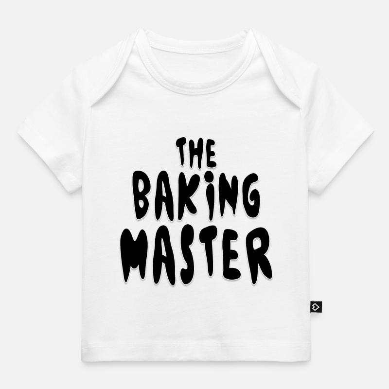 Printflow Baking Master - T-shirt Premium bébé bio - blanc