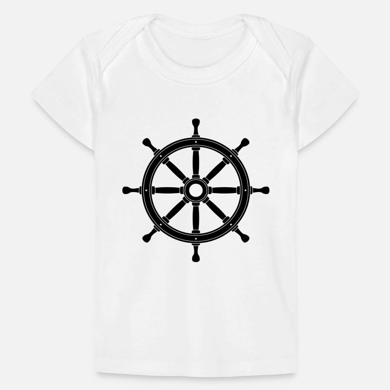 GOUVERNAIL DE COMMANDE T-shirt Premium bébé bio