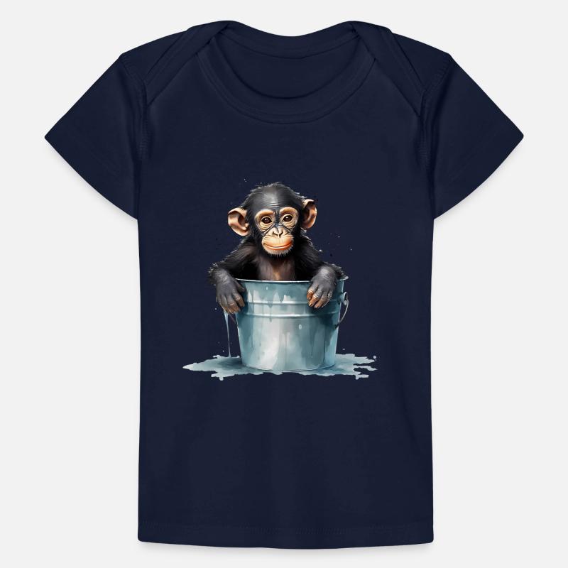 Monkey seeks cooling Baby Premium Organic T-shirt