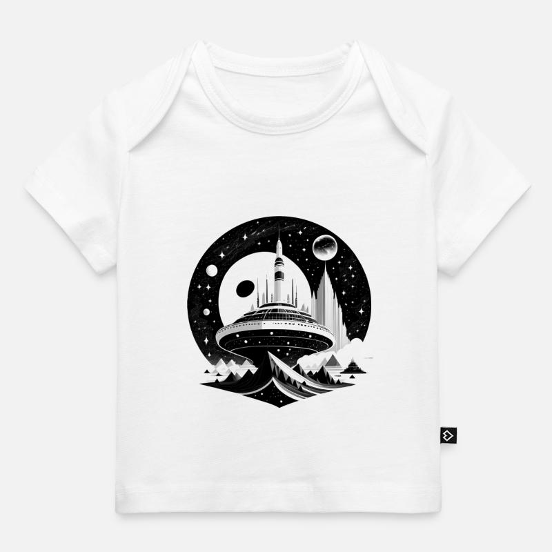 Cité de l’espace 05 - T-shirt Premium bébé bio - blanc