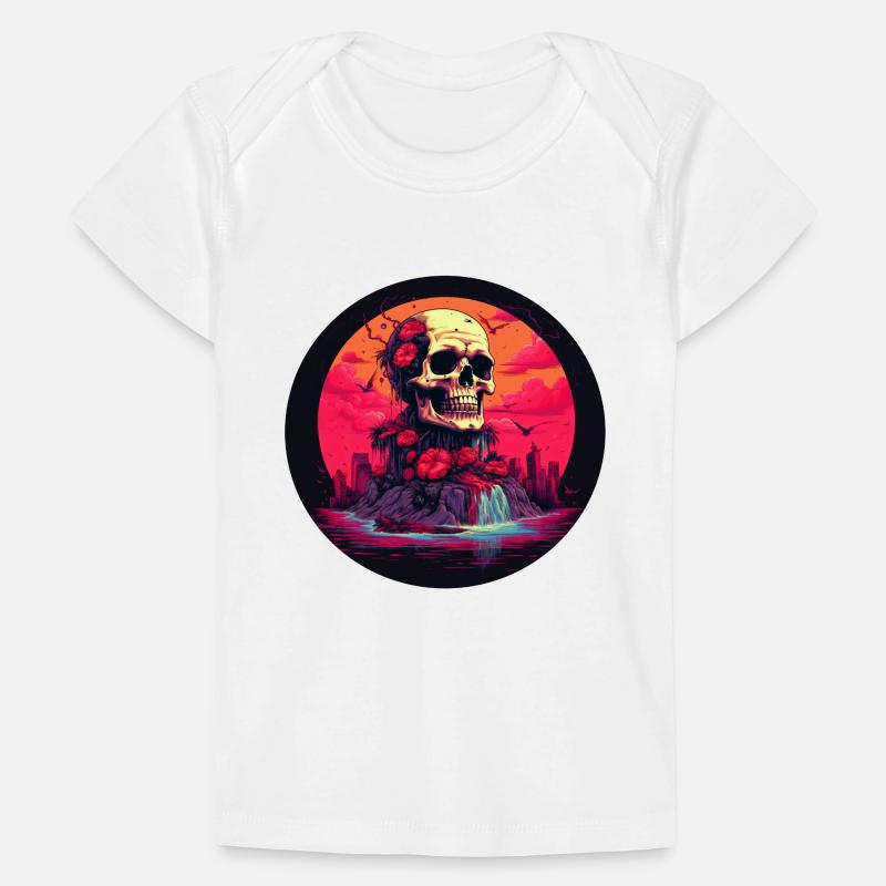 Crâne dans les mers du Sud T-shirt Premium bébé bio