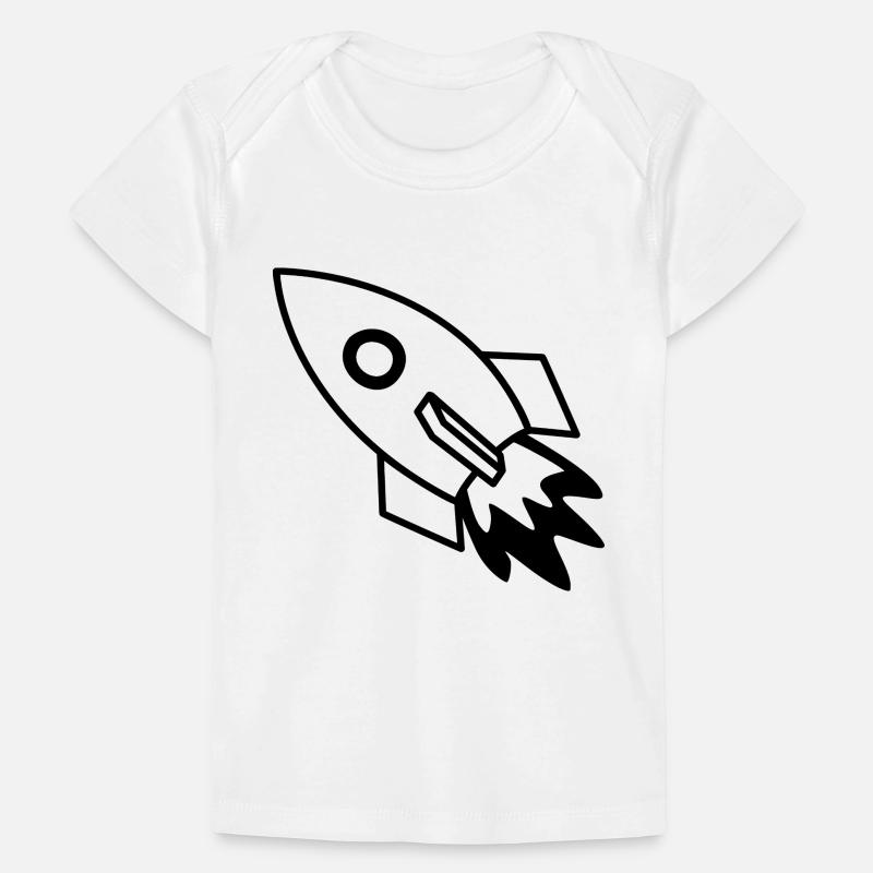 fusée T-shirt Premium bébé bio