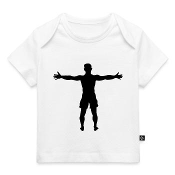athlete - Baby Premium Organic T-shirt - white - Front