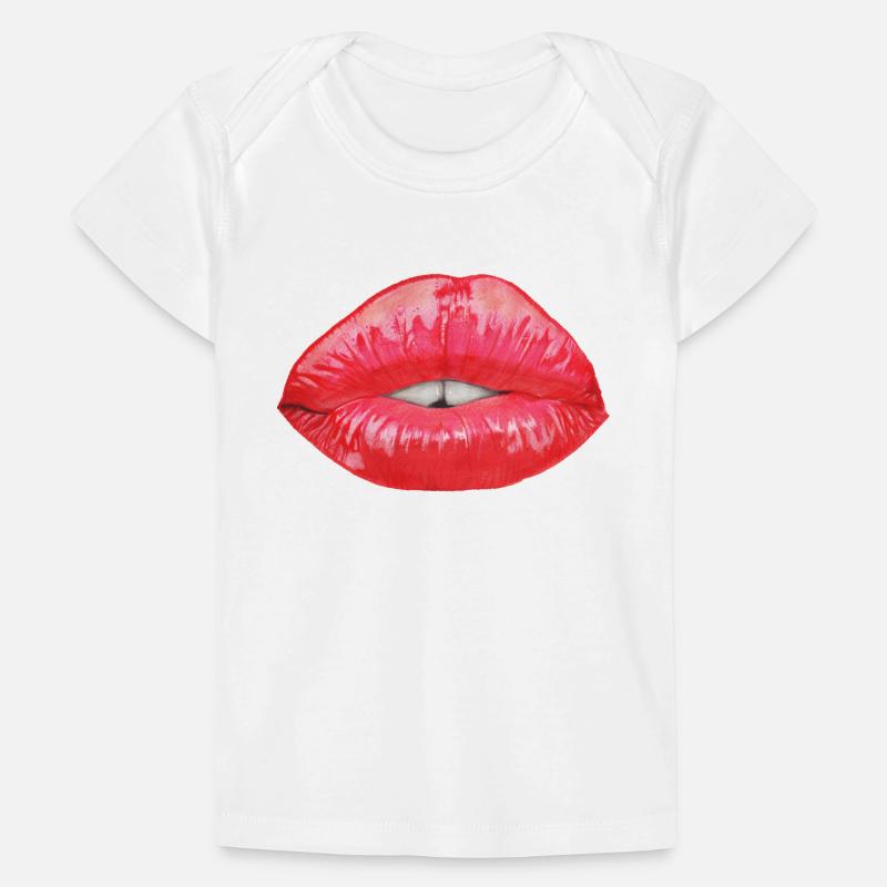 lèvres T-shirt Premium bébé bio