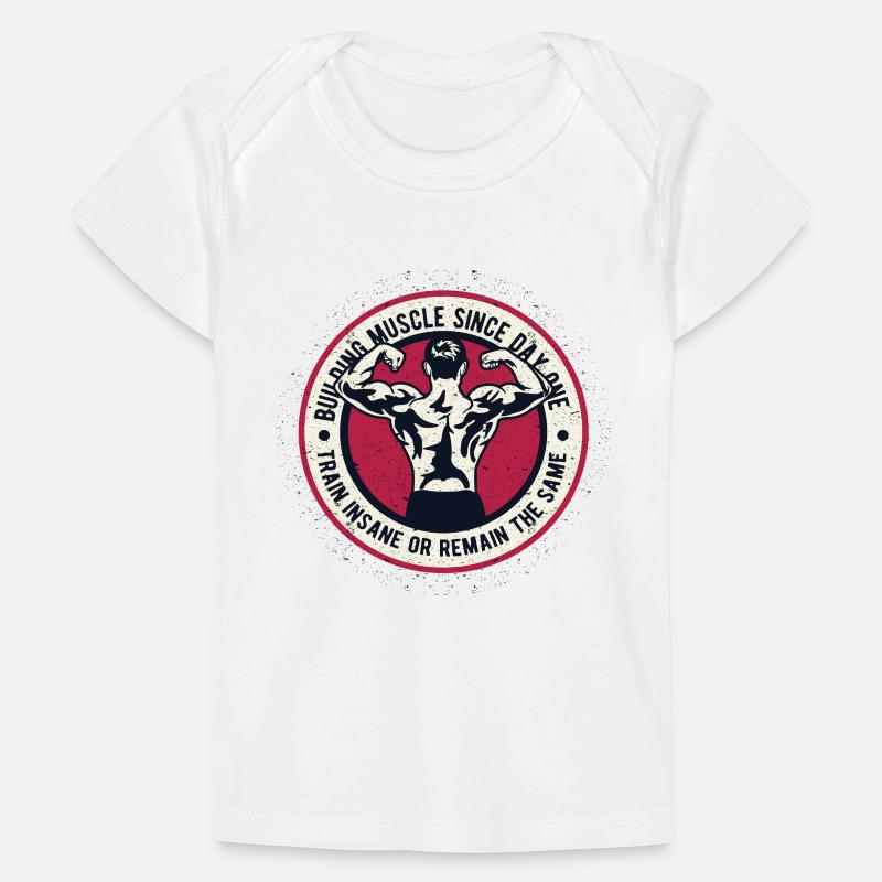 Muscle de construction T-shirt Premium bébé bio