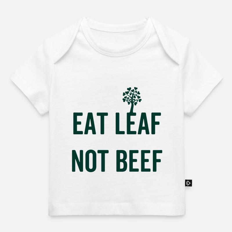 Idée de cadeau de végétarien végétarien - T-shirt Premium bébé bio - blanc