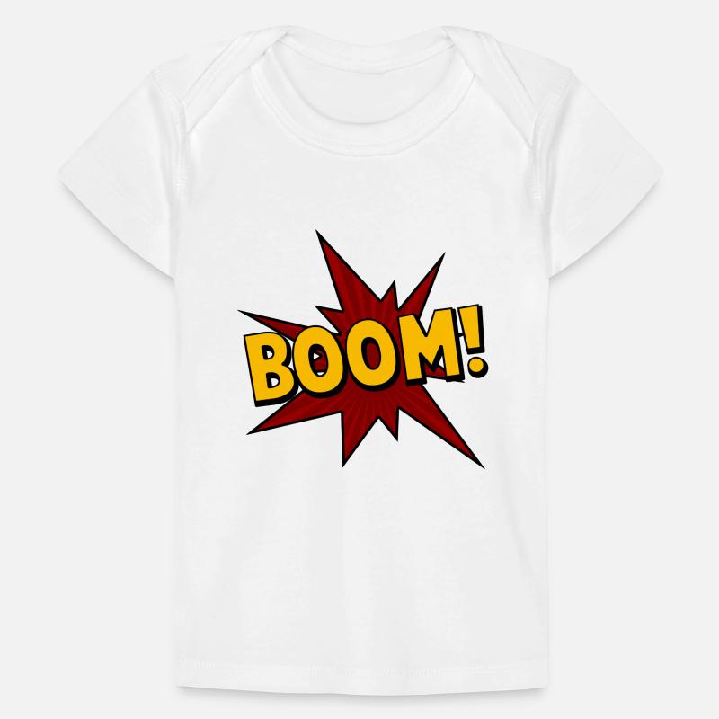 Boom! - Comic Baby Premium Organic T-Shirt