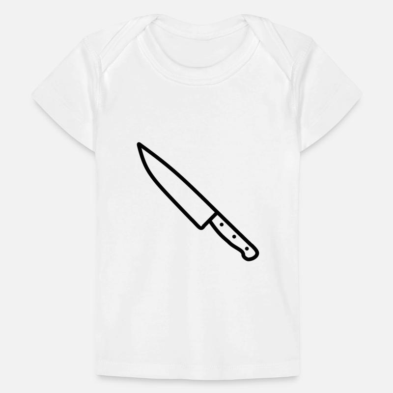 Couteaux T-shirt Premium bébé bio