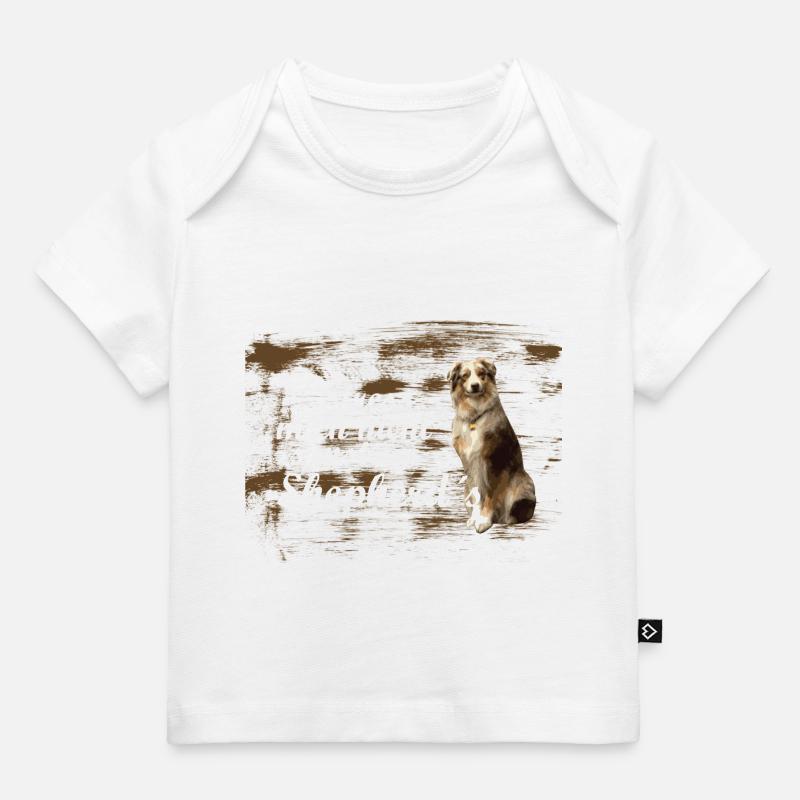 sherperd - T-shirt Premium bébé bio - blanc