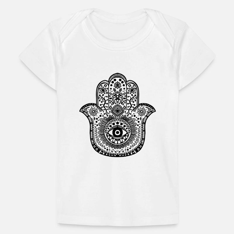 Hamsa Hand - Main de Fatima T-shirt Premium bébé bio