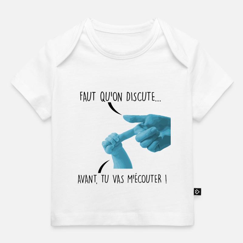 Bébé de caractère - T-shirt Premium bébé bio - blanc