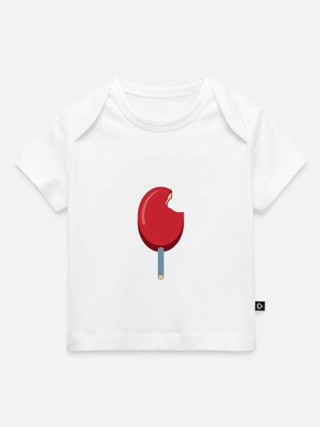 Bum Eis - Baby Premium Organic T-Shirt - Weiß