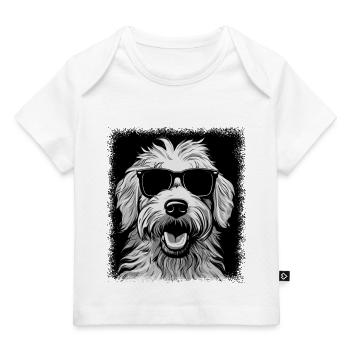 Chihuahua Dog Breed 4th of July Beagle Shirt - T-shirt Premium bébé bio - blanc - Devant