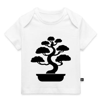 Bonsai Tree - Baby Premium Organic T-shirt - white - Front