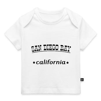 SAN DIEGO BAY california - T-shirt Premium bébé bio - blanc - Devant