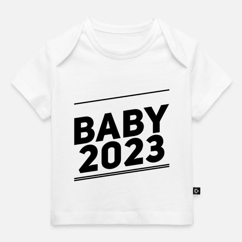 Bébé 2023 - T-shirt Premium bébé bio - blanc